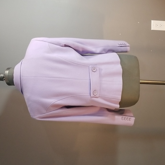 Louben made in Canada wool cashmere mix size 10.  Lavender.  Staple for capsule - Picture 3 of 13